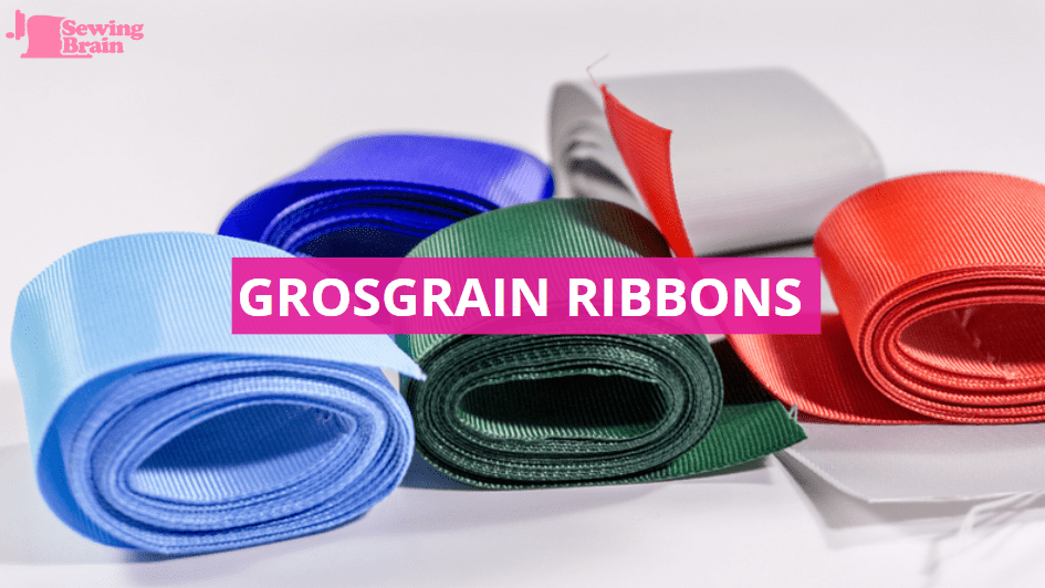 gROSGRAIN RIBBONS, types of ribbons