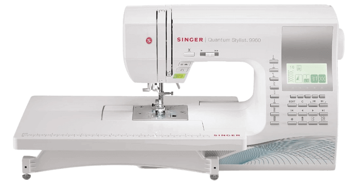 5.Singer 9960 Sewing and Quilting Machine