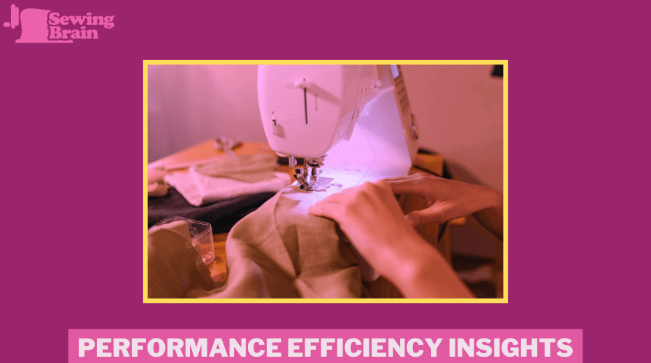 performance efficiency insights -  - Consew 206RB-5 sewing machine