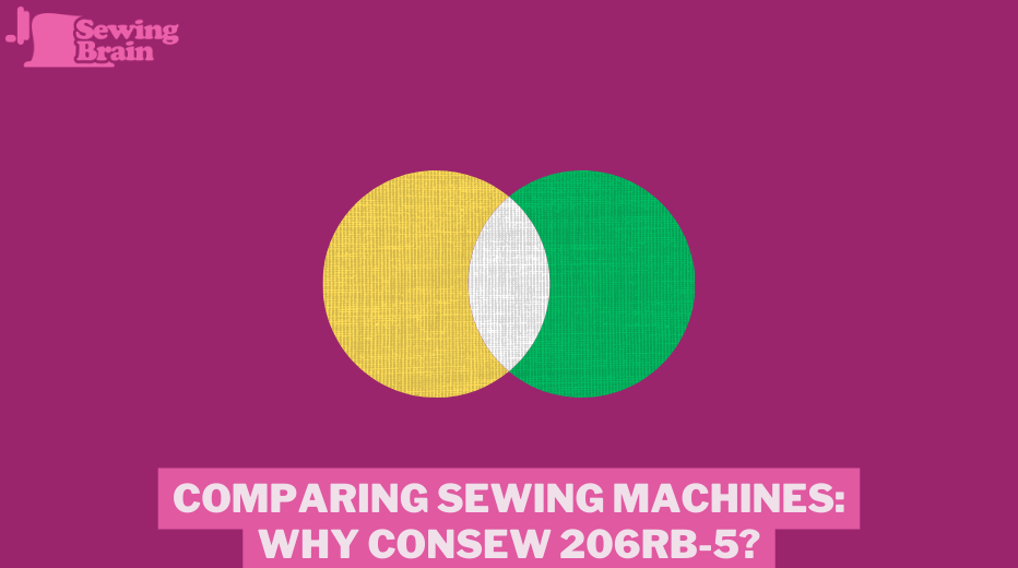 comparison sewing machines - why consew 206rb-5?  - Consew 206RB-5 sewing machine