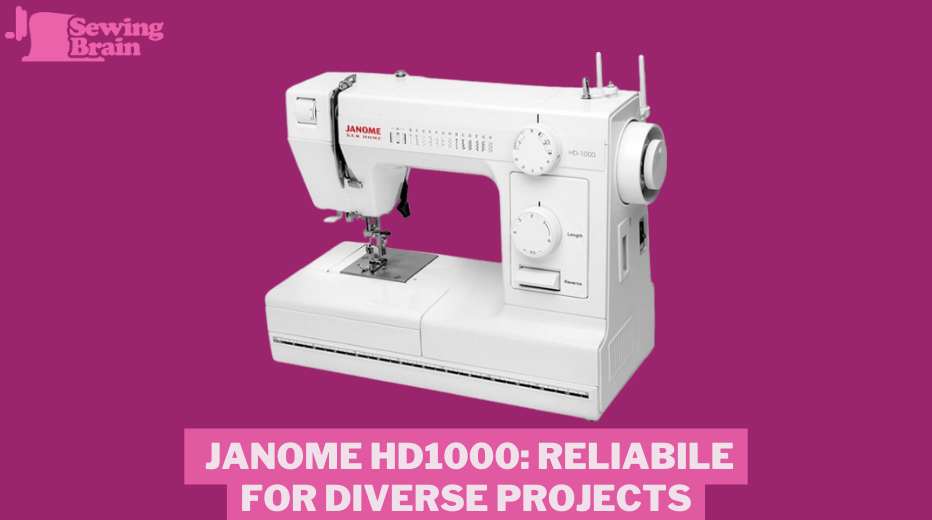 8. Janome HD1000: Reliability in Mechanical Simplicity for Diverse Projects - best sewing machines